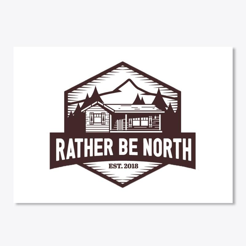 Rather Be North Sticker